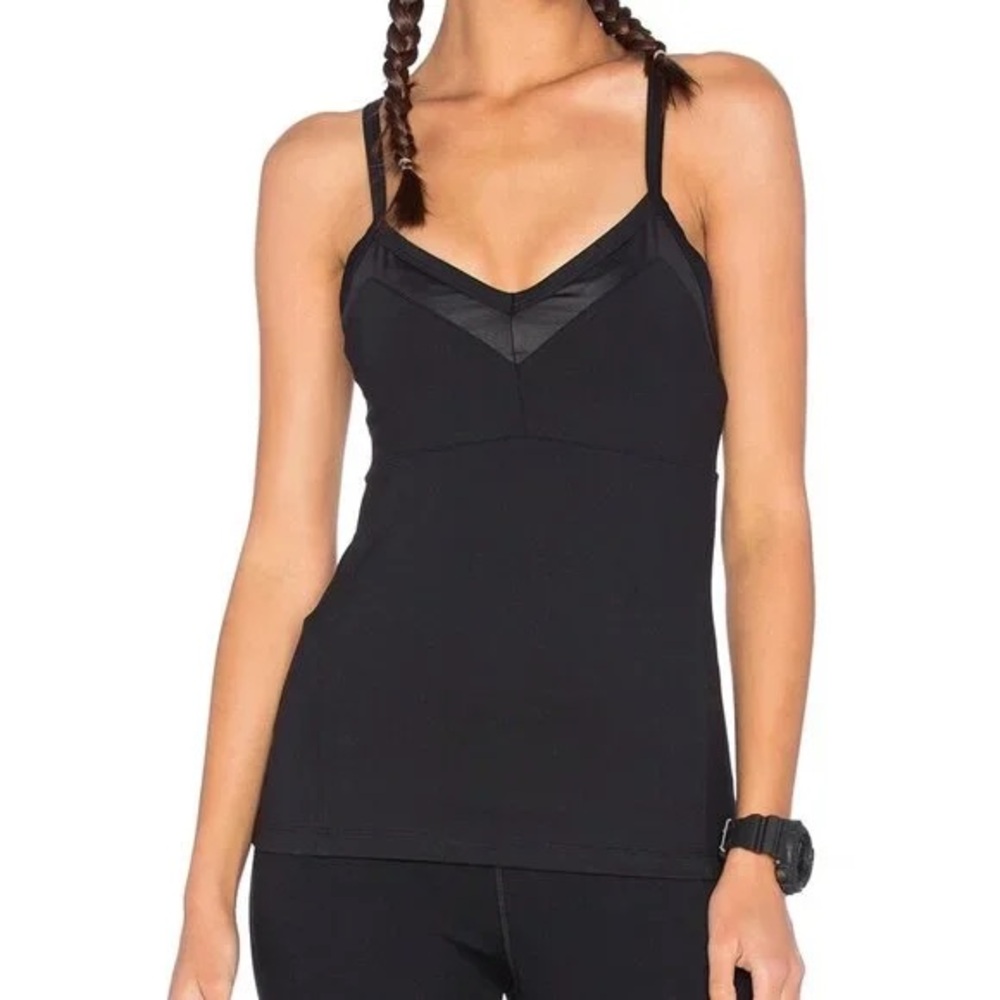 Alo Yoga Black Beck Bra Tank